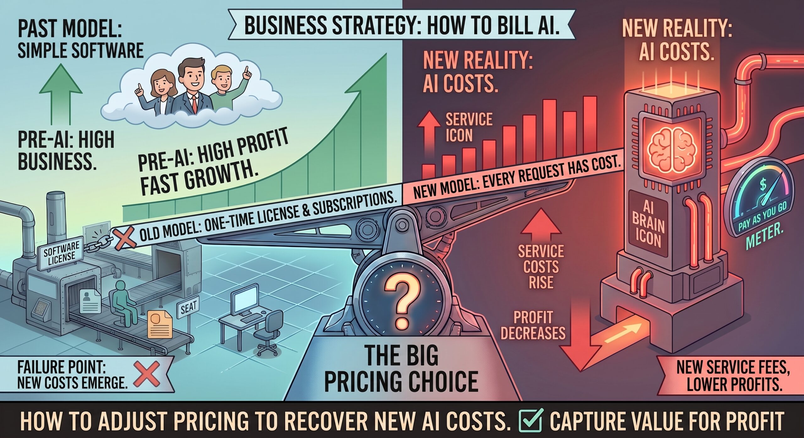 Business strategy: how to bill AI, the big pricing choice to recover new AI costs